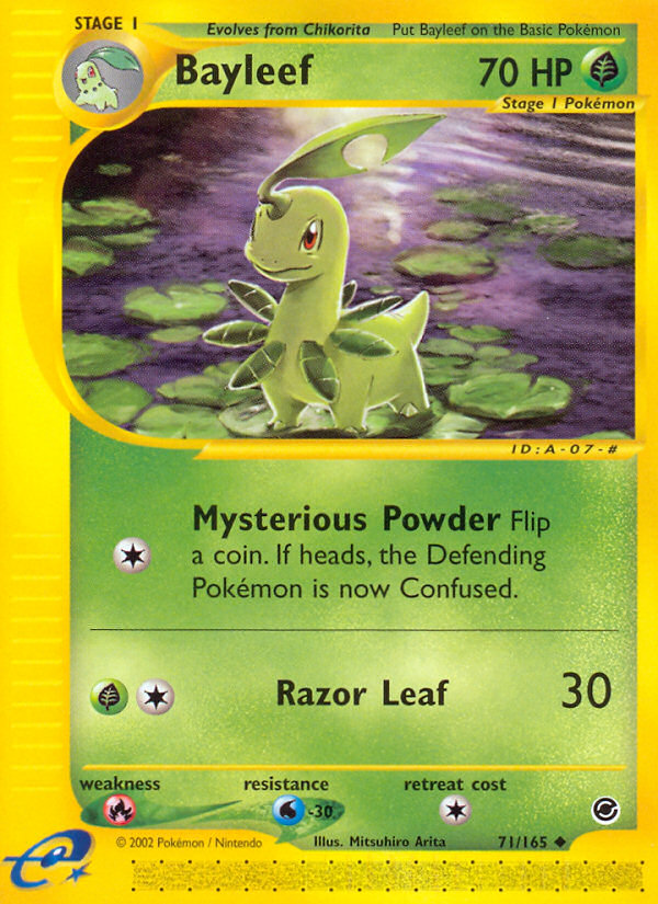 Bayleef (71) [Expedition] Reverse Holofoil
