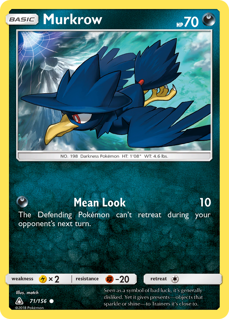 Murkrow (71) [SM - Ultra Prism] - Deck Out Gaming