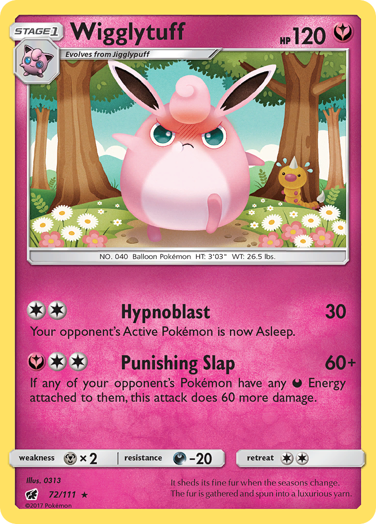 Wigglytuff (72) [SM - Crimson Invasion] Reverse Holofoil - Deck Out Gaming