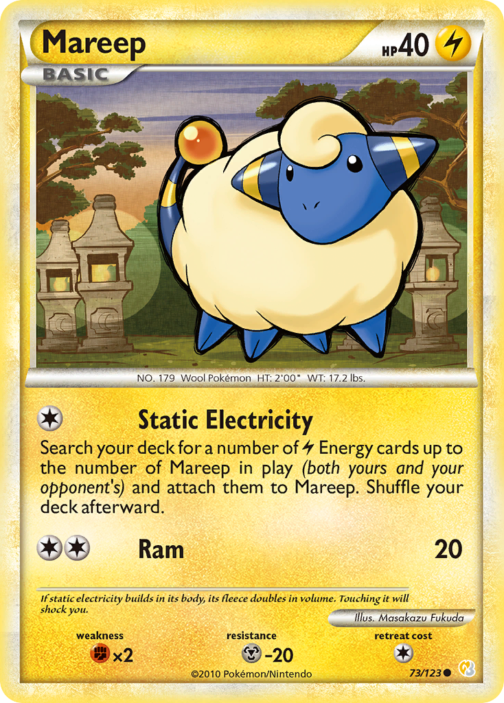 Mareep (73) [HeartGold SoulSilver] - Deck Out Gaming