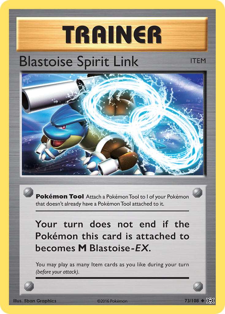 Blastoise Spirit Link (73) [XY - Evolutions] - Deck Out Gaming