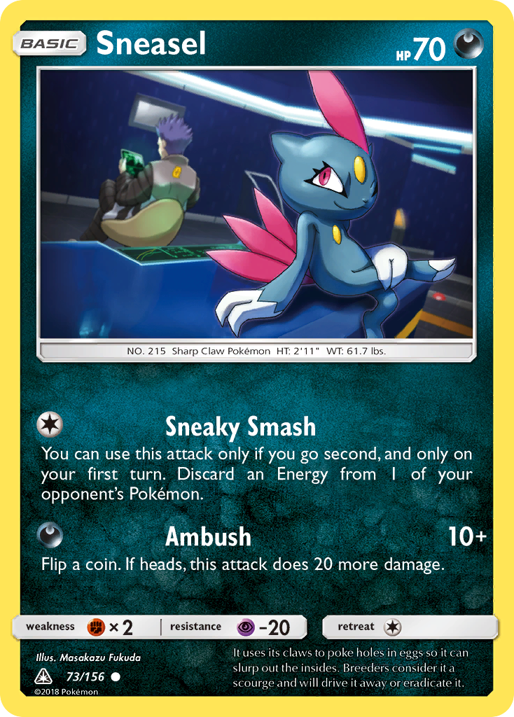 Sneasel (73) [SM - Ultra Prism] - Deck Out Gaming