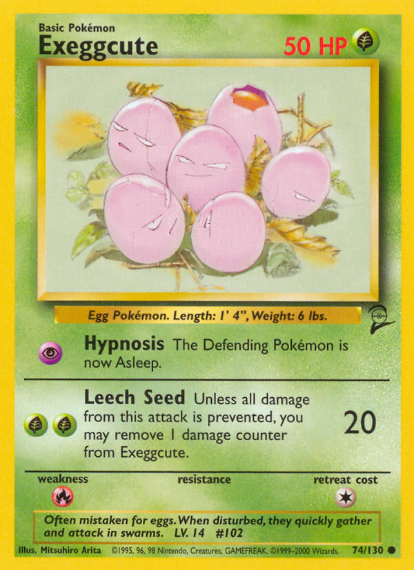 Exeggcute (74) [Base Set 2] - Deck Out Gaming