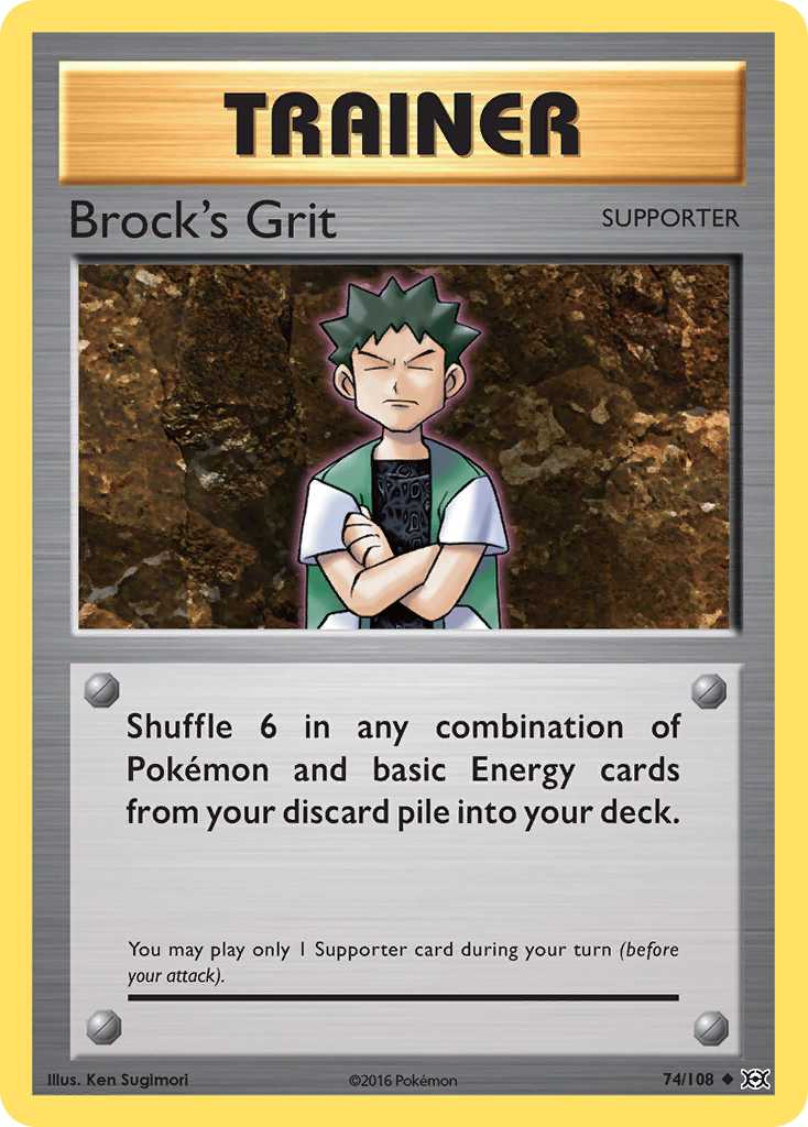 Brock's Grit (74) [XY - Evolutions]
