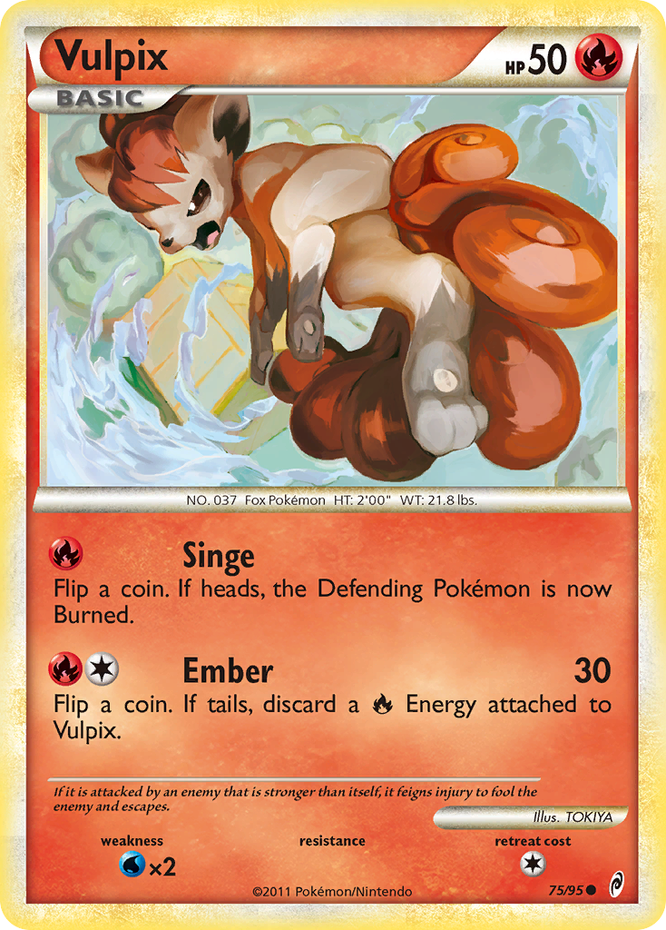 Vulpix (75) [Call of Legends] - Deck Out Gaming