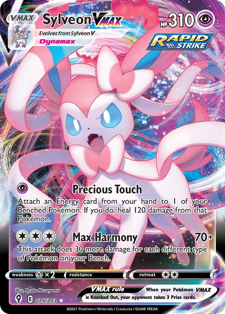 Sylveon VMAX (075/203) [Sword & Shield: Evolving Skies] - Deck Out Gaming