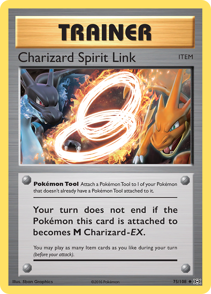 Charizard Spirit Link (75) [XY - Evolutions]