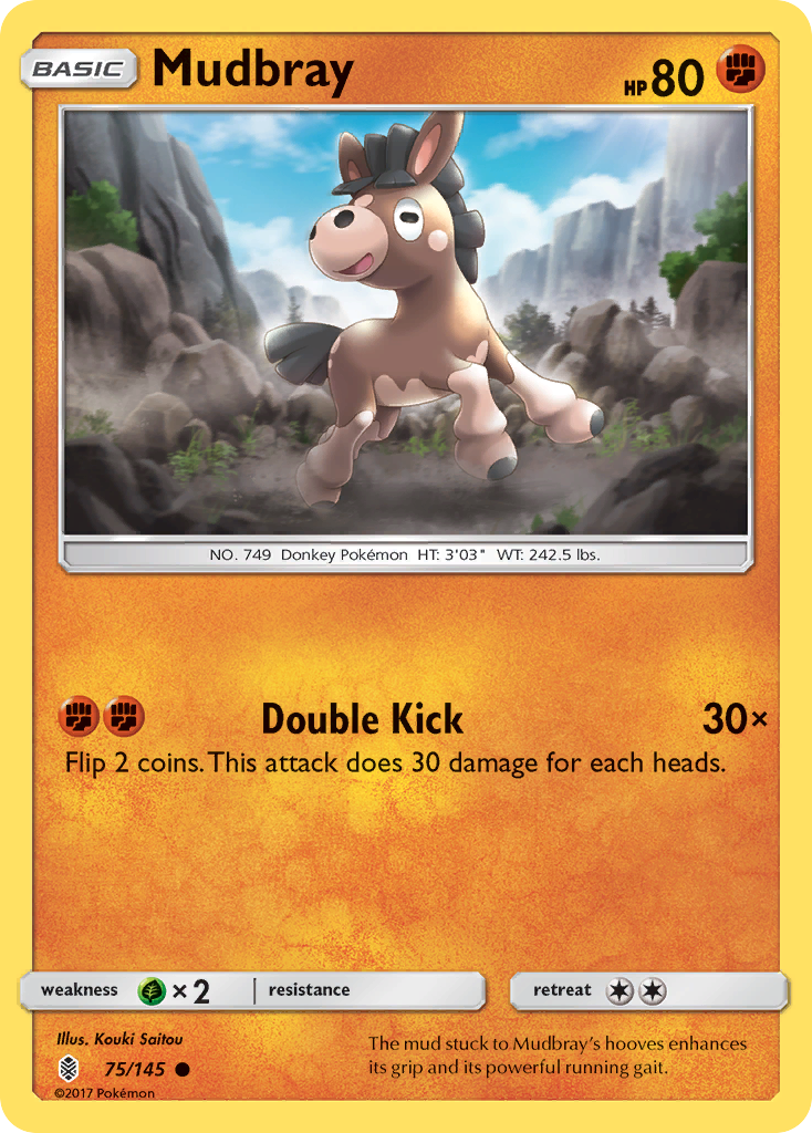 Mudbray (75) [SM - Guardians Rising] - Deck Out Gaming