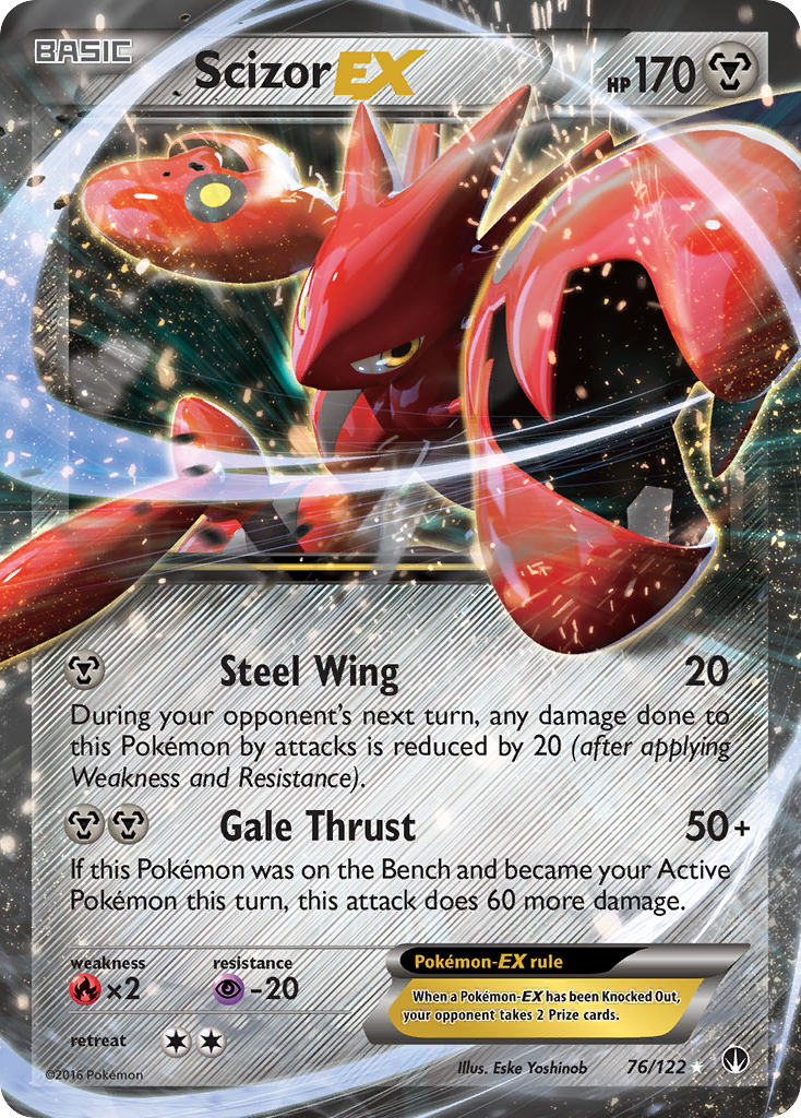 Scizor EX (76) [XY - BREAKpoint] - Deck Out Gaming