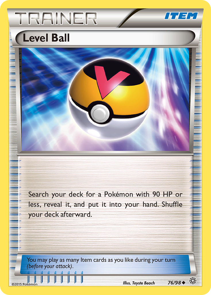 Level Ball (76) [XY - Ancient Origins] Reverse Holofoil - Deck Out Gaming