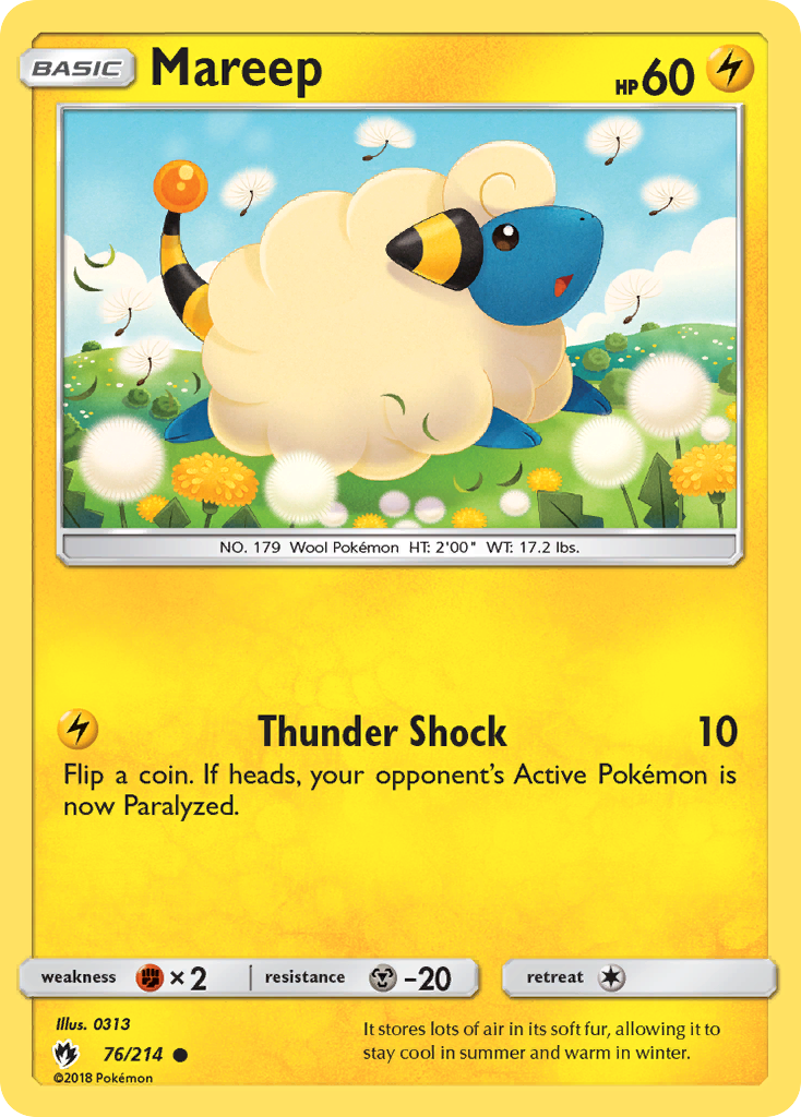 Mareep (76) (76) [SM - Lost Thunder] - Deck Out Gaming