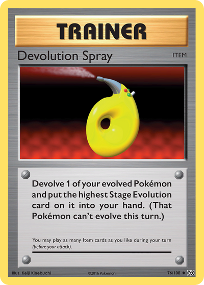 Devolution Spray (76) [XY - Evolutions] Reverse Holofoil