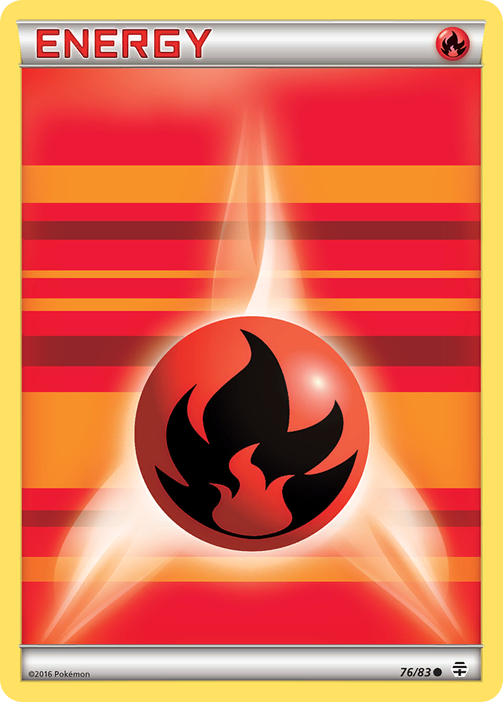 Fire Energy (76) [Generations] Reverse Holofoil