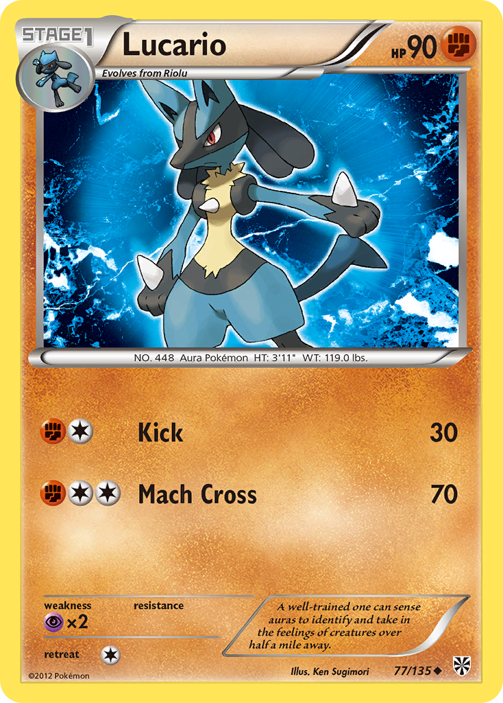 Lucario (77) [Plasma Storm] - Deck Out Gaming