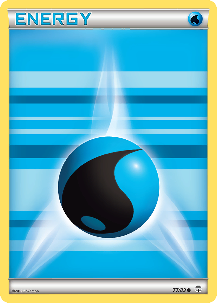 Water Energy (77) [Generations] Reverse Holofoil