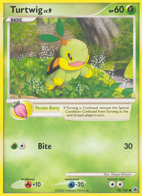 Turtwig (78) [Majestic Dawn] Reverse Holofoil - Deck Out Gaming