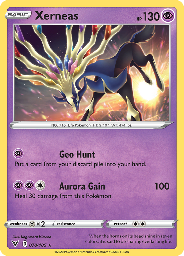 Xerneas [SWSH04: Vivid Voltage] - Deck Out Gaming