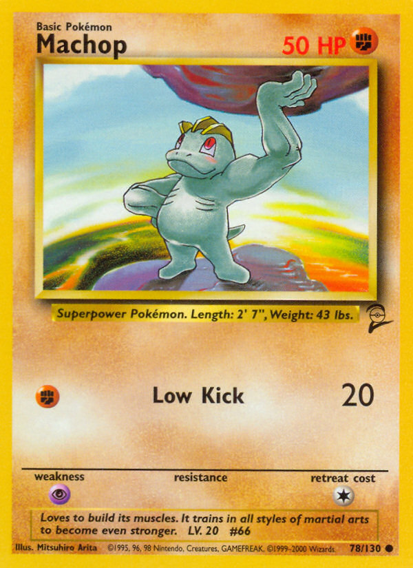 Machop (78) [Base Set 2] - Deck Out Gaming