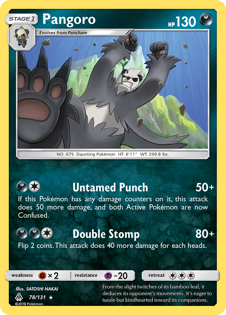 Pangoro (78) [SM - Forbidden Light] - Deck Out Gaming