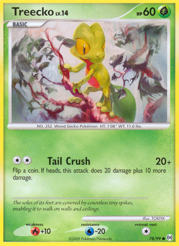 Treecko (78) [Arceus] Reverse Holofoil - Deck Out Gaming