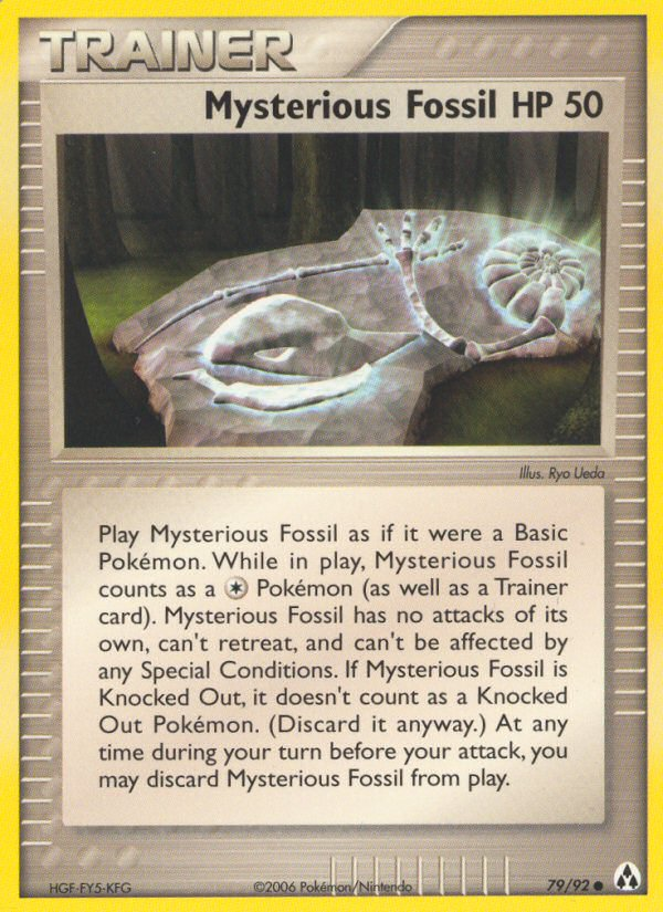 Mysterious Fossil (79) [Legend Maker] Reverse Holofoil