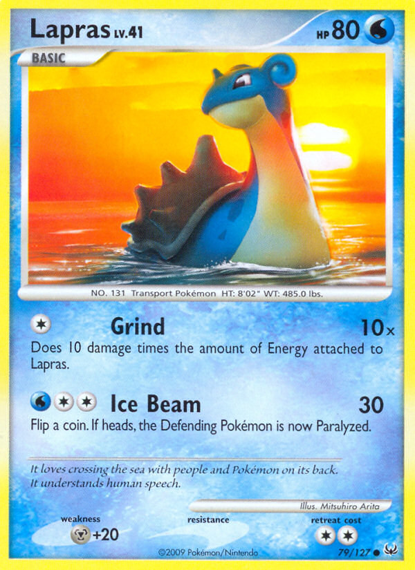 Lapras (79) [Platinum] Reverse Holofoil - Deck Out Gaming