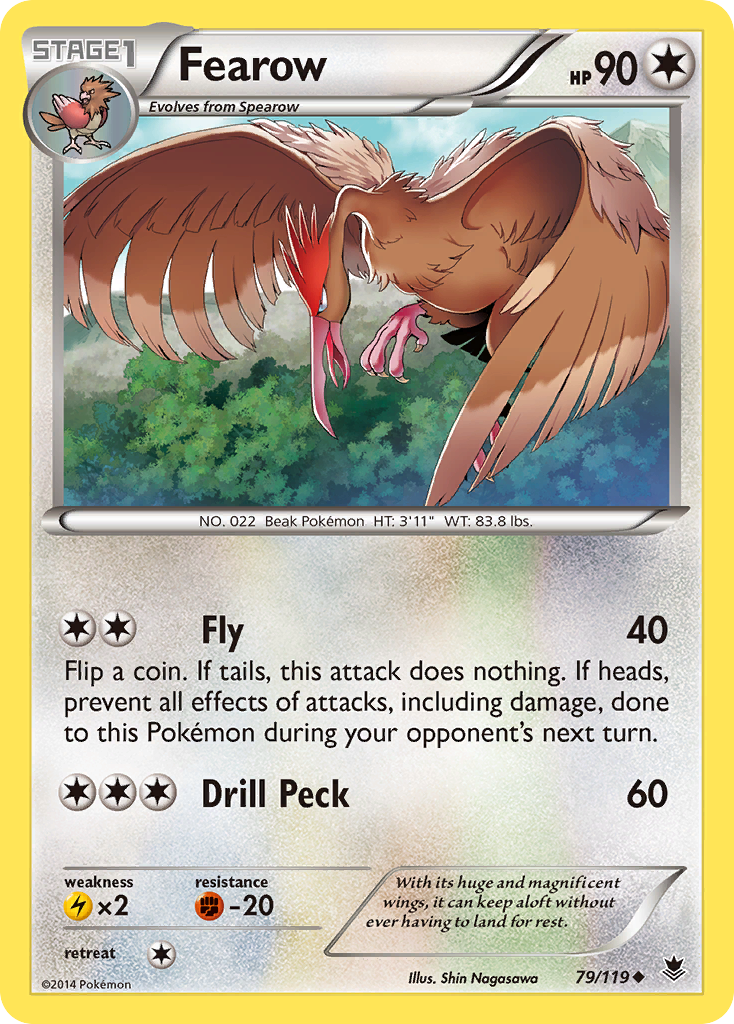 Fearow (79) [XY - Phantom Forces] - Deck Out Gaming