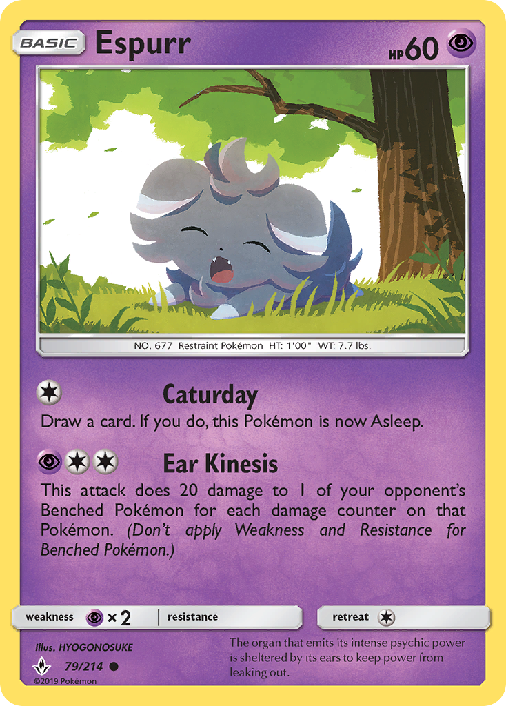 Espurr (79/214) [Sun & Moon: Unbroken Bonds] - Deck Out Gaming