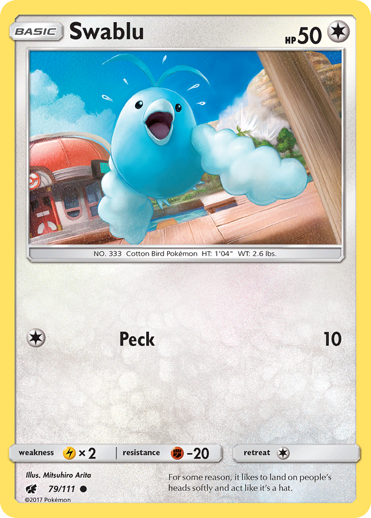 Swablu (79) [SM - Crimson Invasion] - Deck Out Gaming