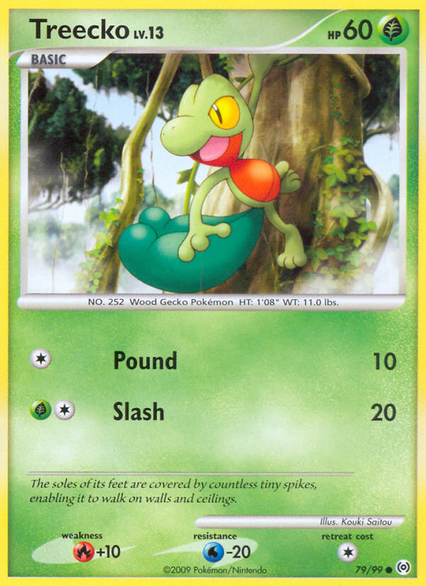 Treecko (79) [Arceus] Reverse Holofoil - Deck Out Gaming