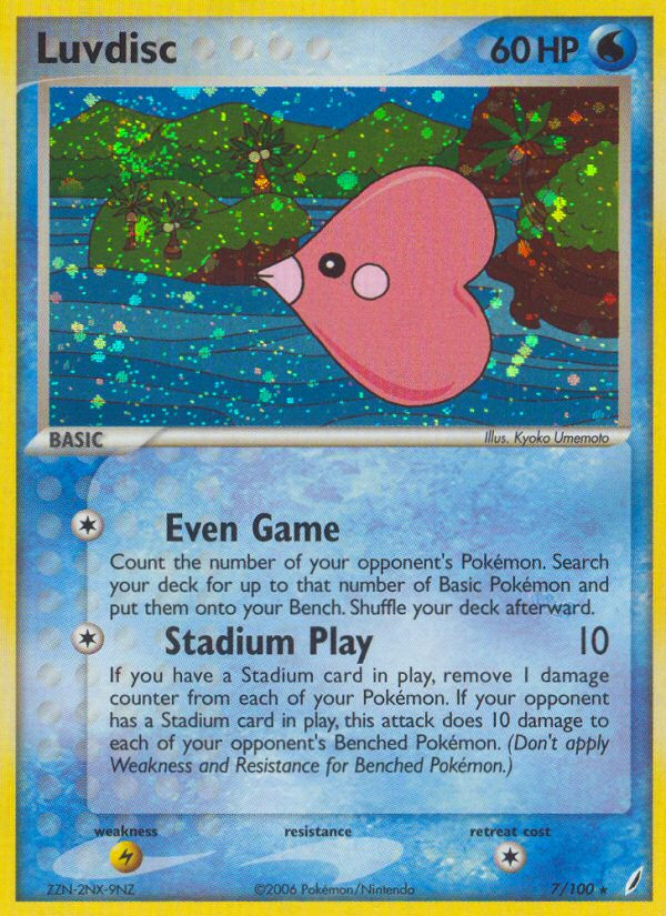 Luvdisc (7) [Crystal Guardians] Reverse Holofoil - Deck Out Gaming