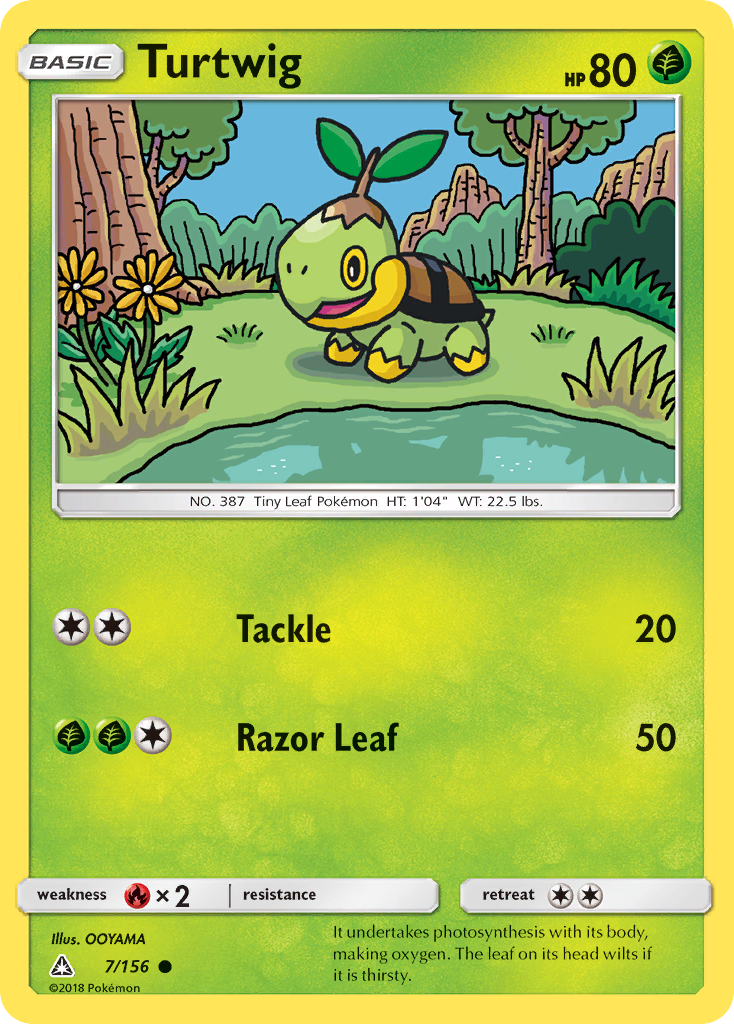 Turtwig (7) (7) [SM - Ultra Prism] - Deck Out Gaming