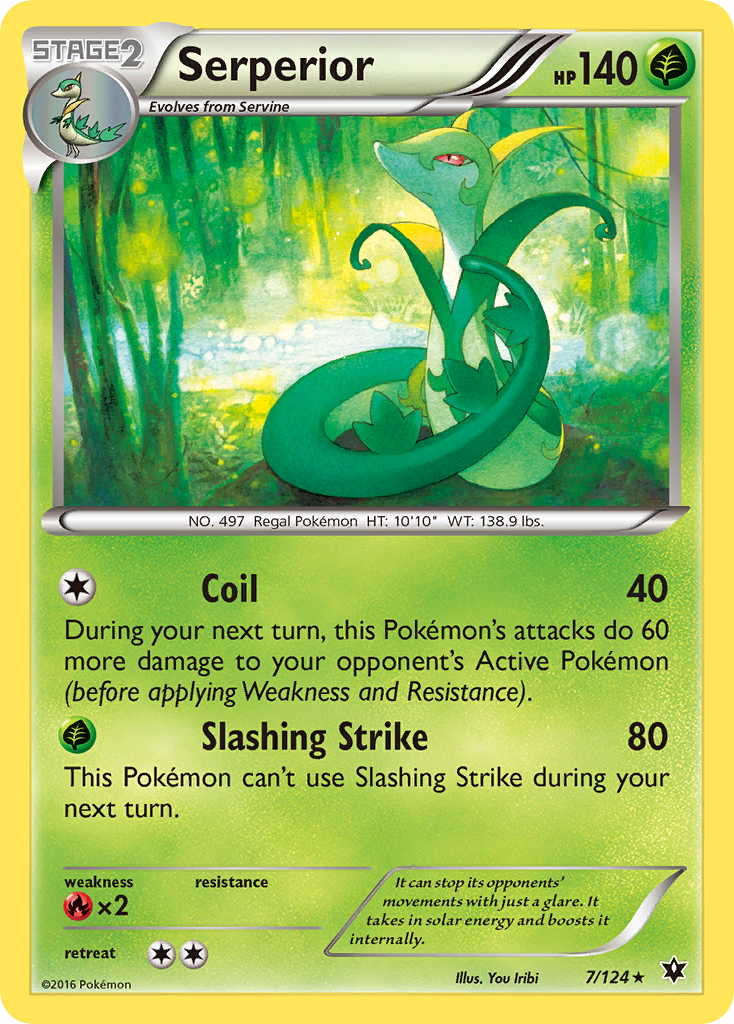 Serperior (7) [XY - Fates Collide] - Deck Out Gaming