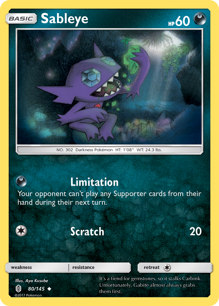 Sableye (80) [SM - Guardians Rising] - Deck Out Gaming