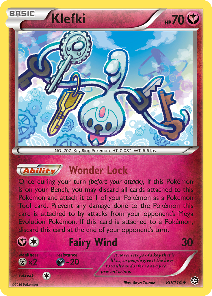 Klefki (80) [XY - Steam Siege] - Deck Out Gaming