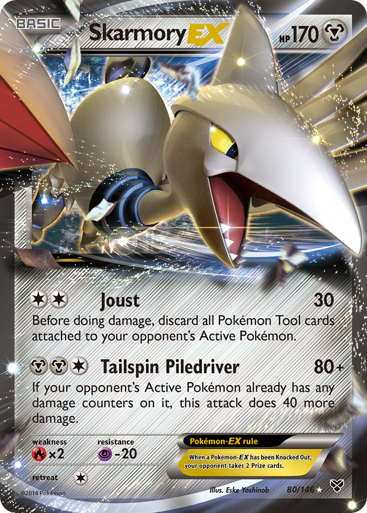 Skarmory EX (80) [XY Base Set] - Deck Out Gaming