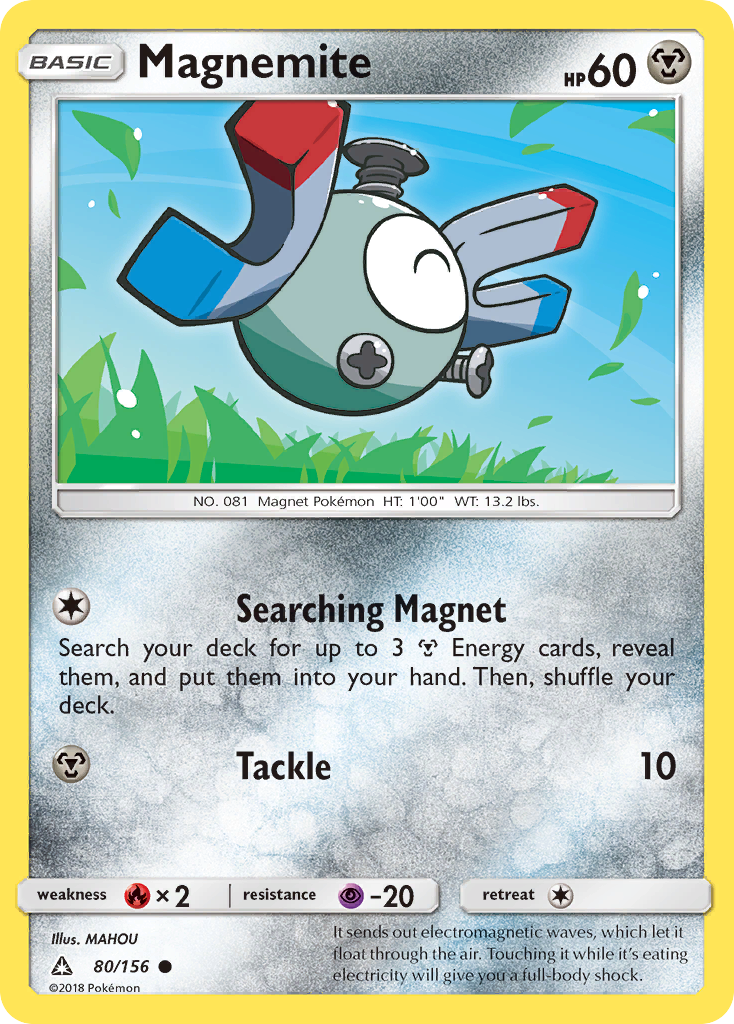 Magnemite (80) (80) [SM - Ultra Prism] - Deck Out Gaming