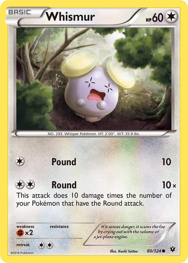 Whismur (80) [XY - Fates Collide]