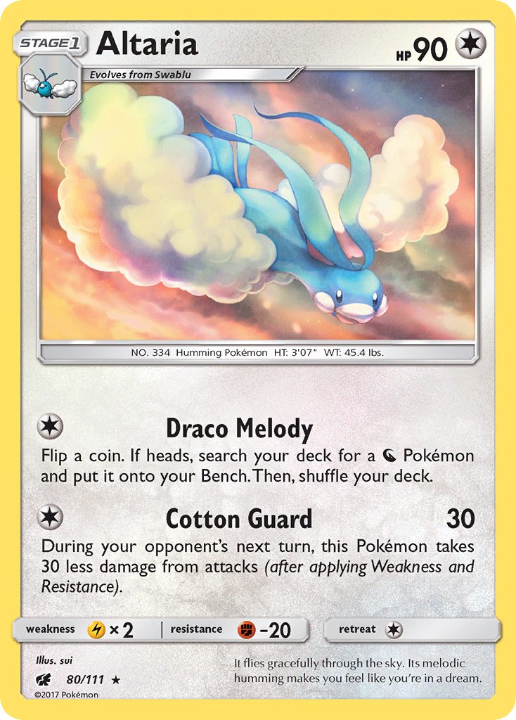 Altaria (80) [SM - Crimson Invasion] - Deck Out Gaming