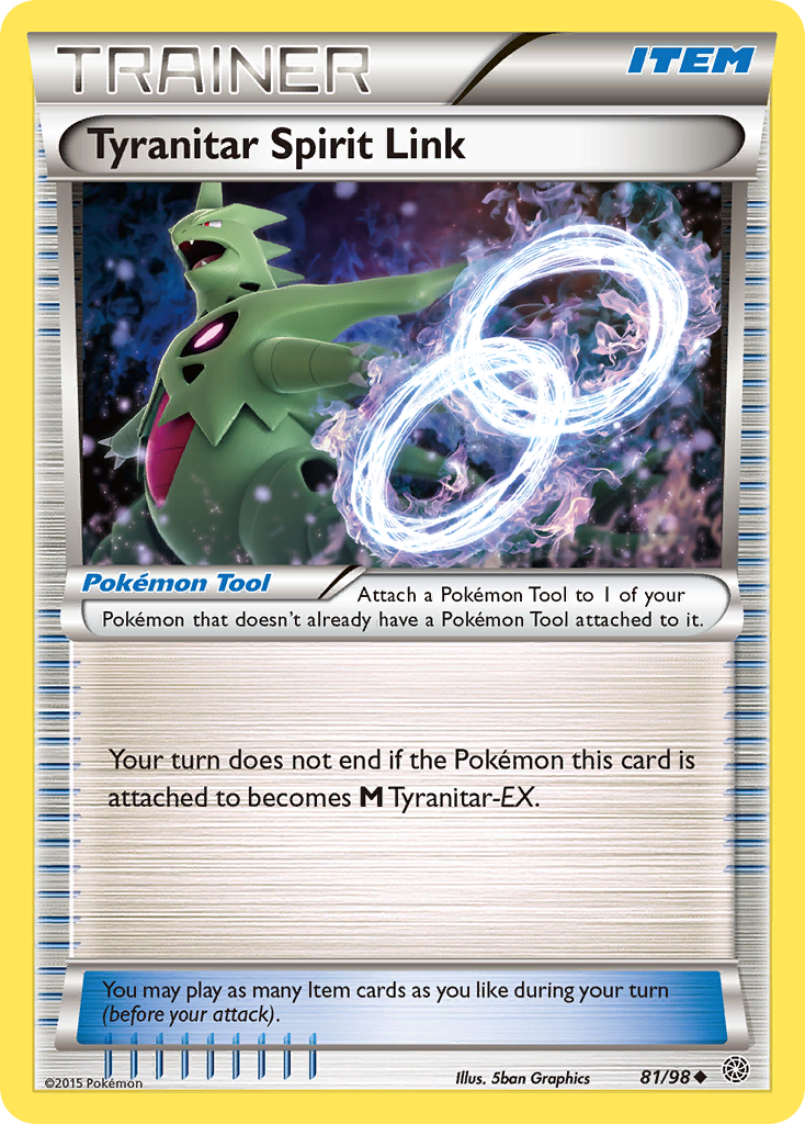 Tyranitar Spirit Link (81) [XY - Ancient Origins] - Deck Out Gaming