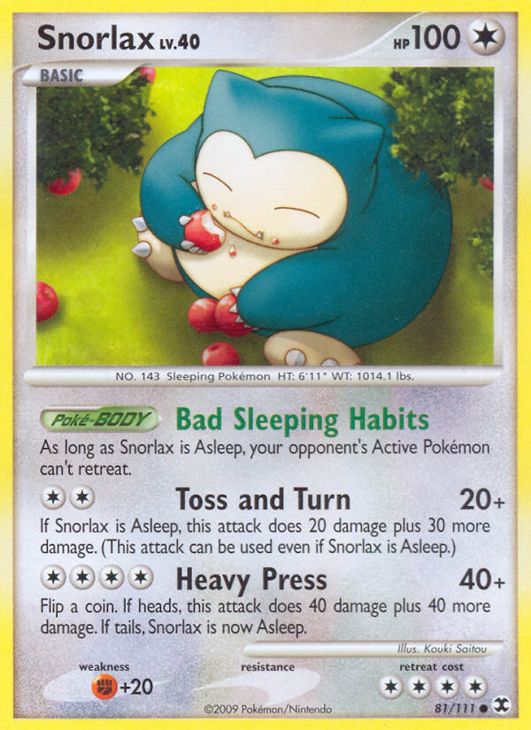 Snorlax (81) (81) [Rising Rivals] - Deck Out Gaming