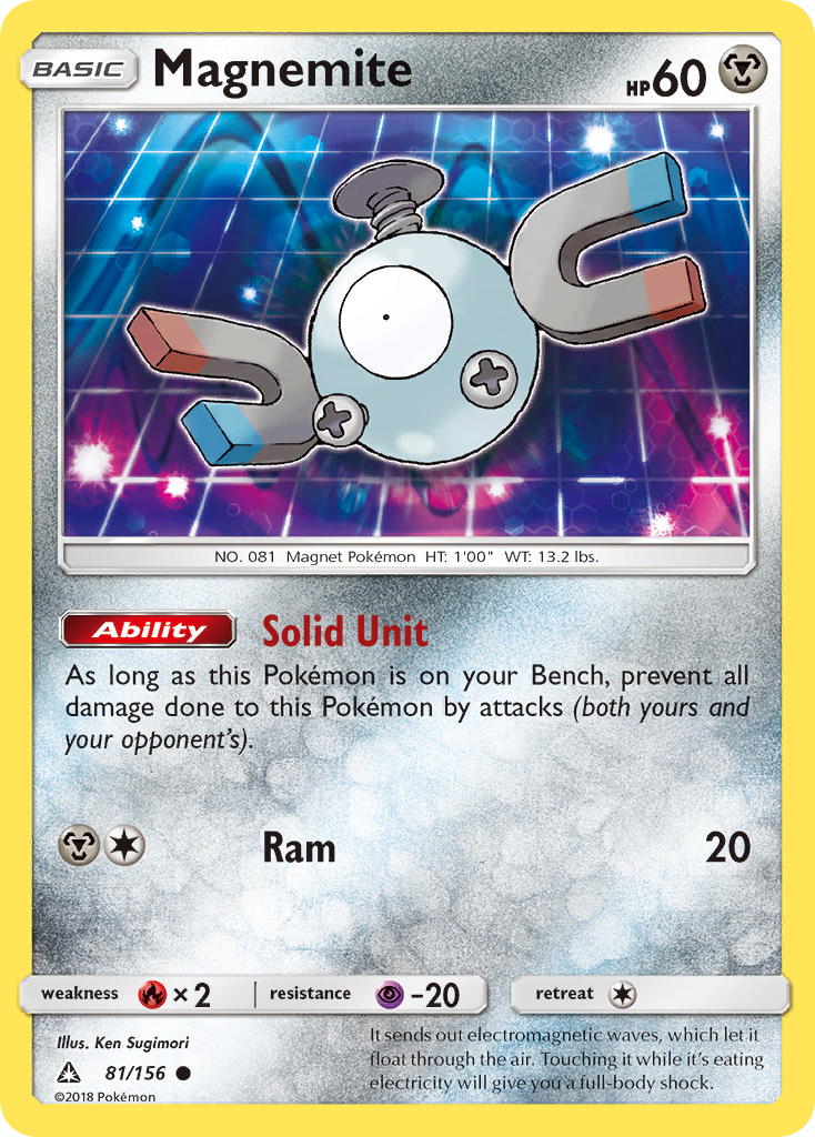 Magnemite (81) (81) [SM - Ultra Prism] - Deck Out Gaming