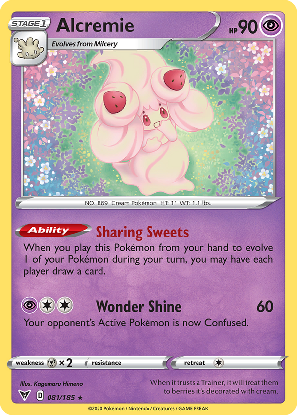 Alcremie [SWSH04: Vivid Voltage] Reverse Holofoil - Deck Out Gaming