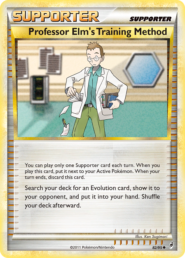 Professor Elm's Training Method (82) [Call of Legends] - Deck Out Gaming