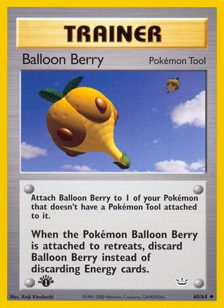 Balloon Berry (60) [Neo Revelation] 1st Edition - Deck Out Gaming