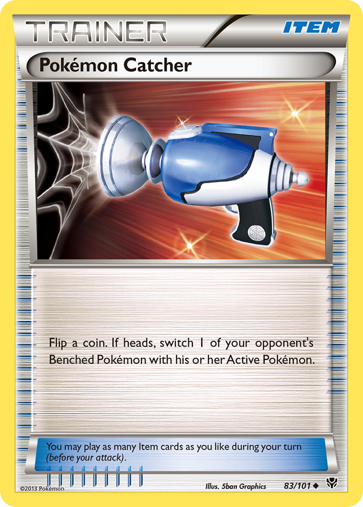 Pokemon Catcher (83) [Plasma Blast] Reverse Holofoil - Deck Out Gaming