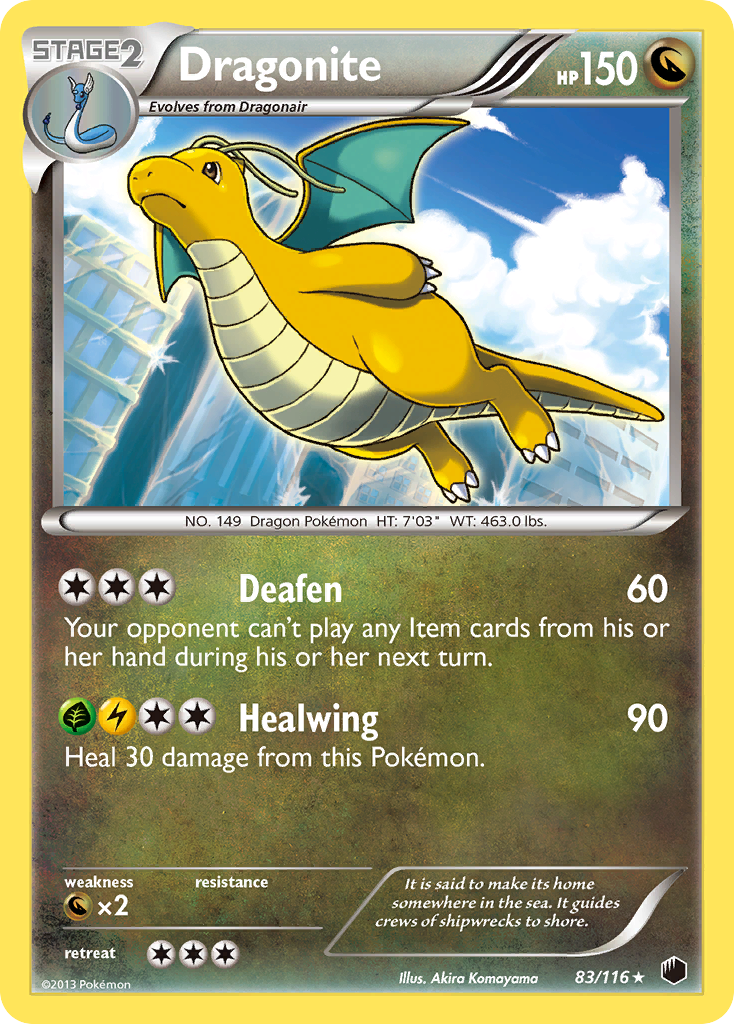 Dragonite (83) [Plasma Freeze] Reverse Holofoil - Deck Out Gaming