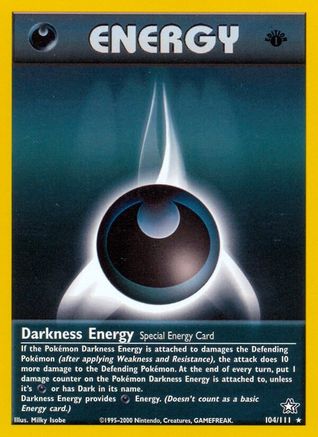 Darkness Energy (104) [Neo Genesis] Unlimited