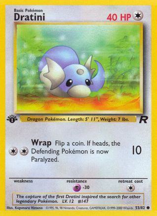 Dratini (53) [Team Rocket] 1st Edition