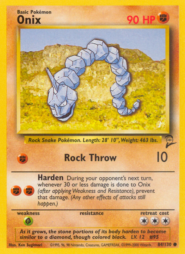 Onix (84) [Base Set 2] - Deck Out Gaming